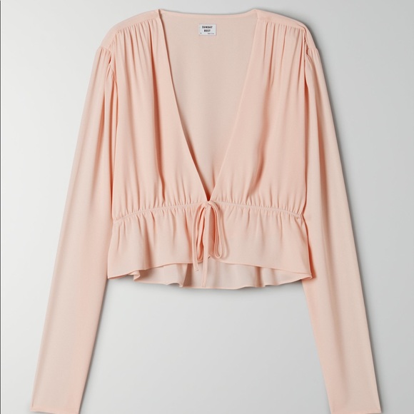 Sunday best Kimberly cropped blouse - Picture 3 of 3